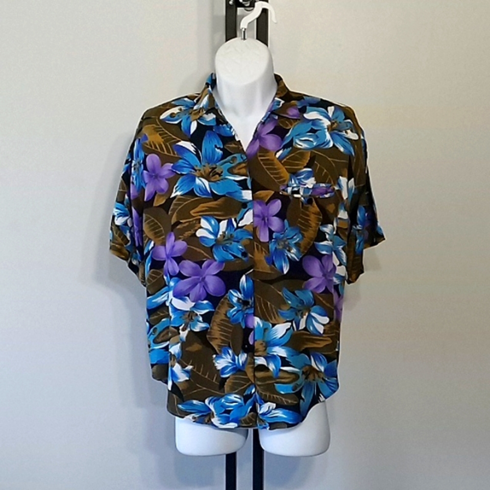 Flowers & Brite 1pc Multi color Women's blouse by KOALA